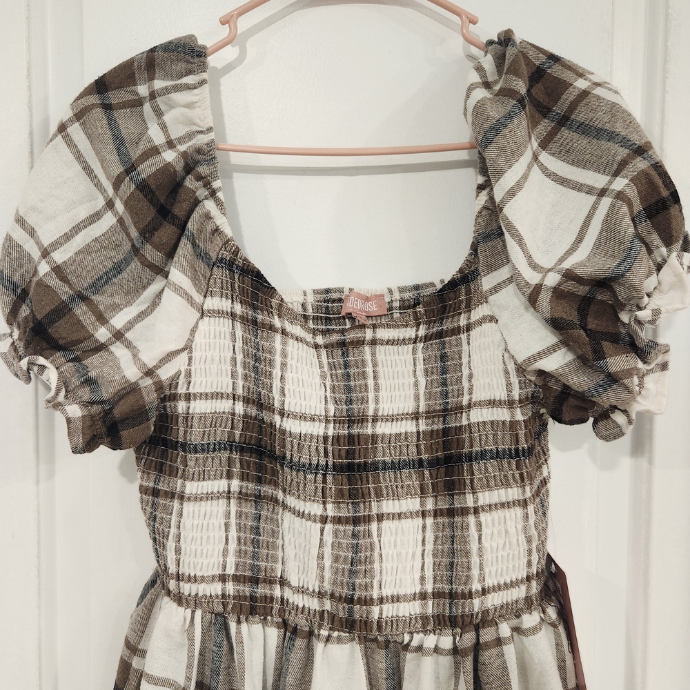 Plaid Top - Picture 3 of 4